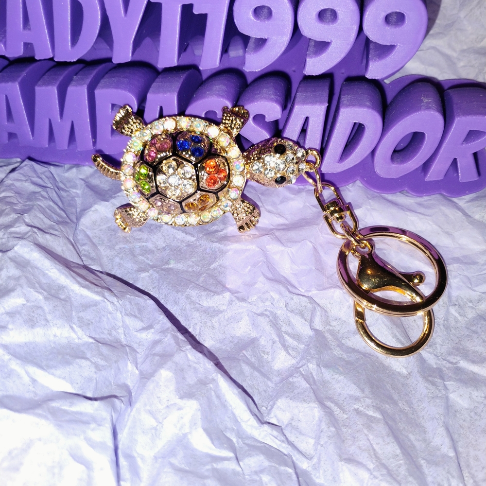 Source Unknown Multicolor Turtle Key Holder - image 3